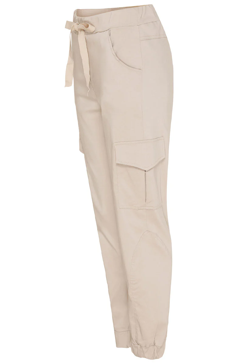 21097 | Beige | Bukser fra Marta du Chateau - Image 2