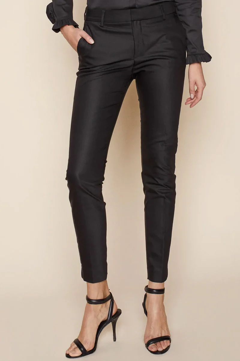 Abbey Night Pant Sustainable | Sort | Bukser fra Mos Mosh - Image 10