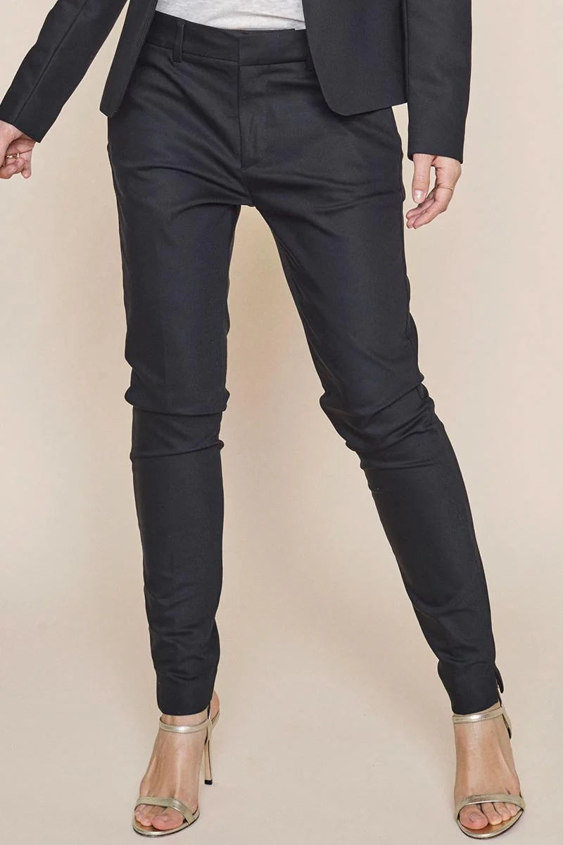 Abbey Night Pant Sustainable | Sort | Bukser fra Mos Mosh - Image 12