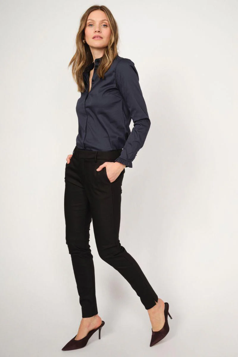 Abbey Night Pant Sustainable | Sort | Bukser fra Mos Mosh - Image 8