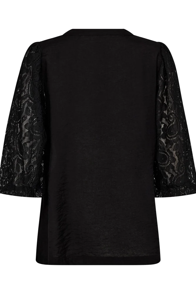 Aby Blouse 206611 | Black | Bluse fra Freequent - Image 6