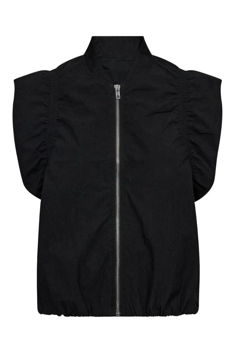 Acasia Waistcoat 40042 | Black | Blazer fra Co'couture - Image 2