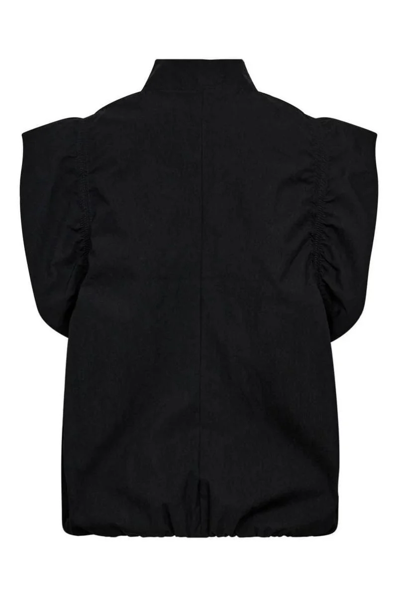 Acasia Waistcoat 40042 | Black | Blazer fra Co'couture - Image 4