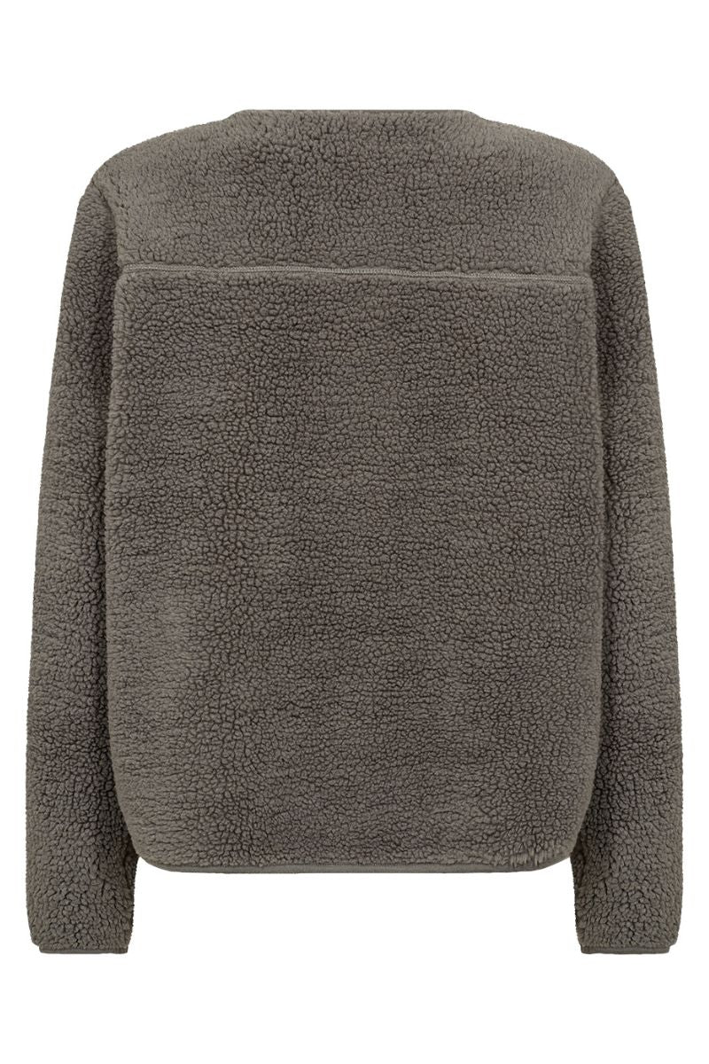 Ada Teddy Jacket | Army | Jakke fra French Laundry - Image 2
