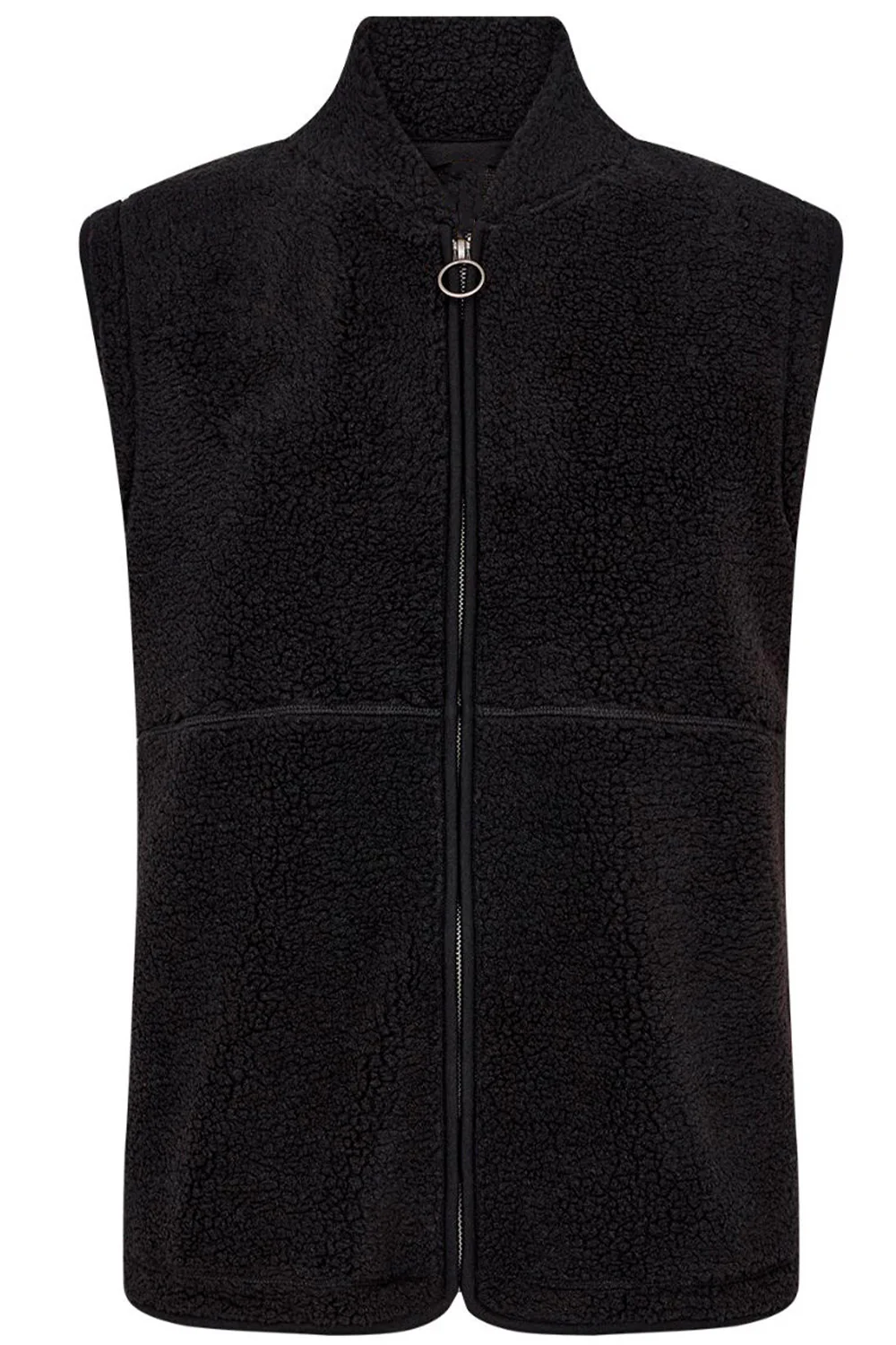 Ada Waistcoat | Sort | Teddy vest fra French Laundry - Image 5