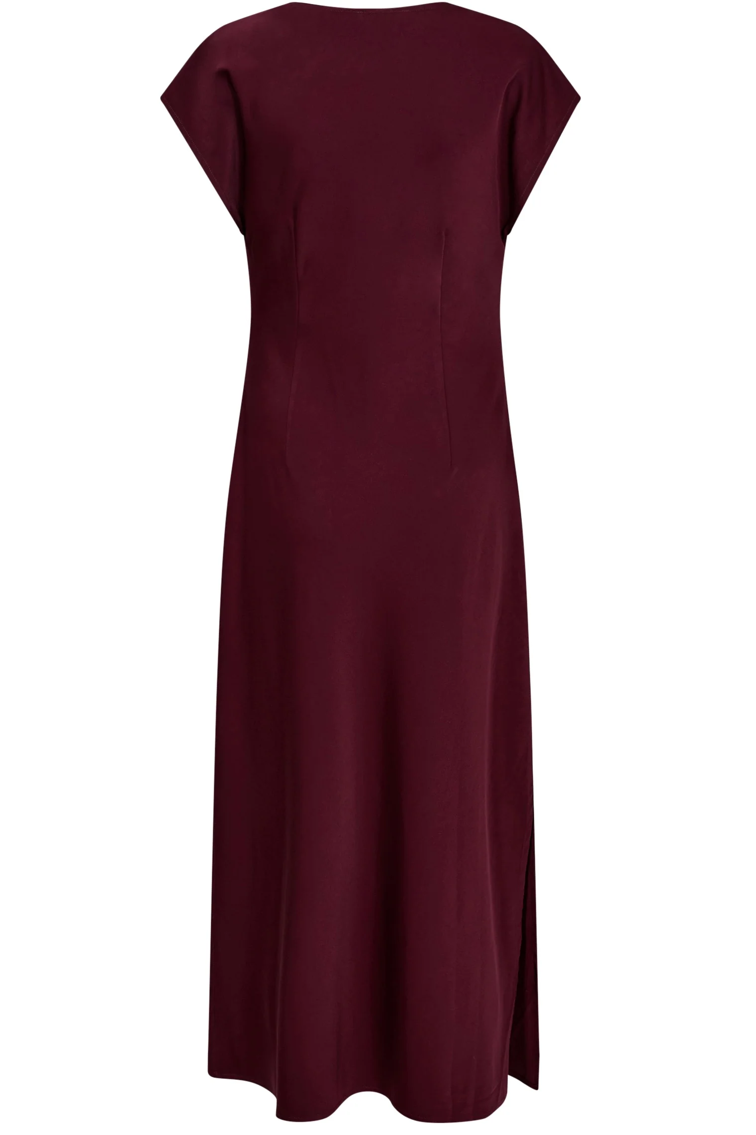 Adna Wing Dress 36449 | Burgundy | Kjole fra Co'couture - Image 4