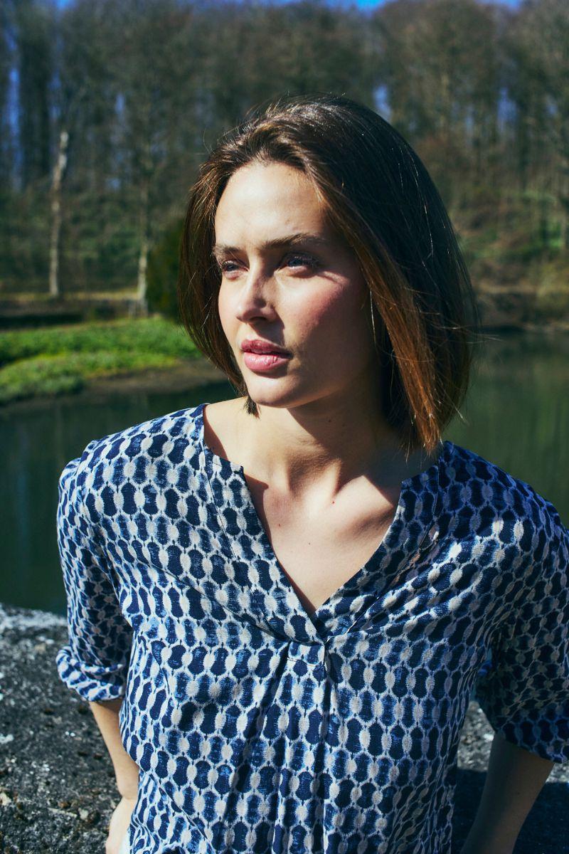 Adney Blouse 206671 | Salute W. Moonbeam | Bluse fra Freequent - Image 3