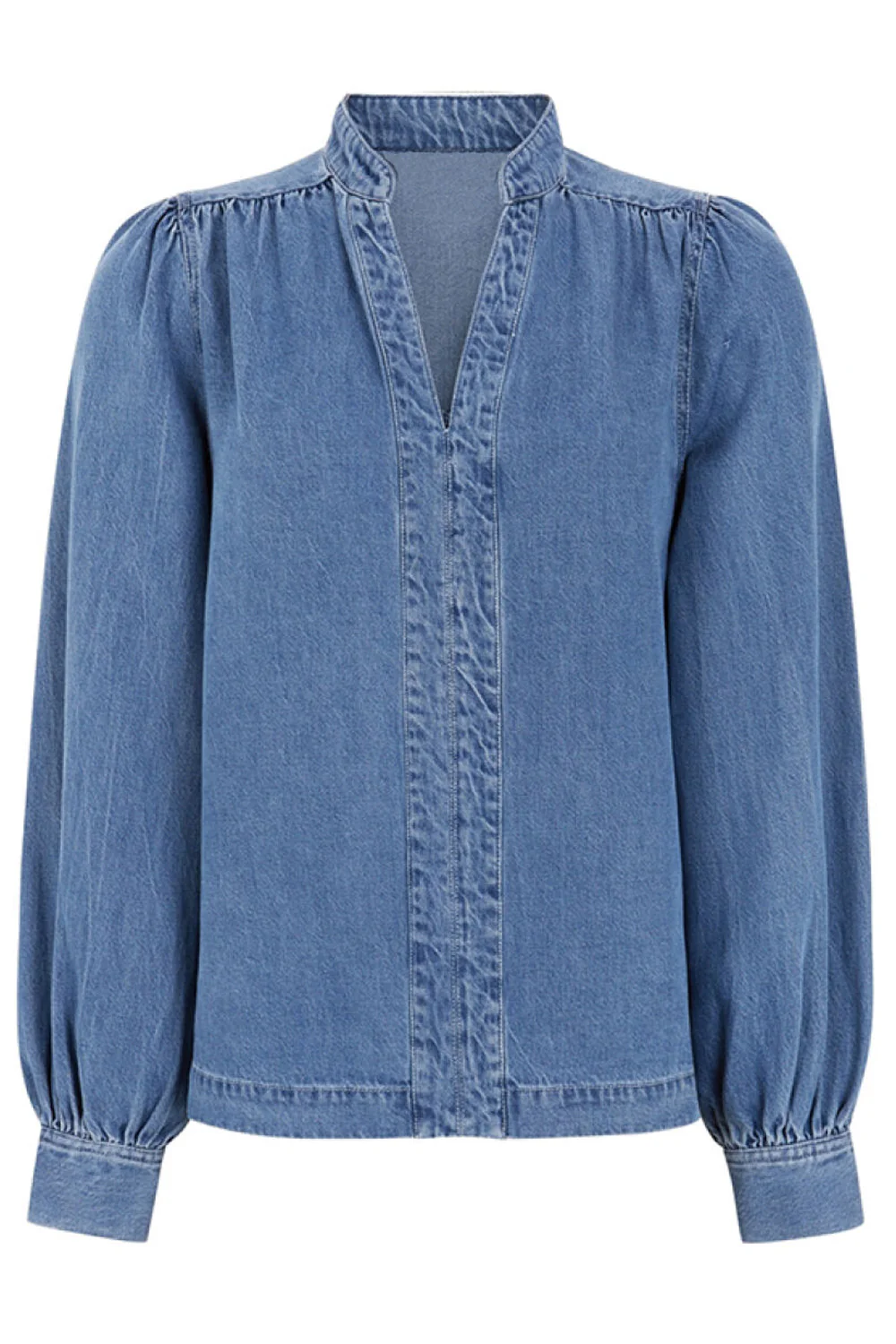 Agnes Blouse | Blå | Bluse fra Statebird - Image 5