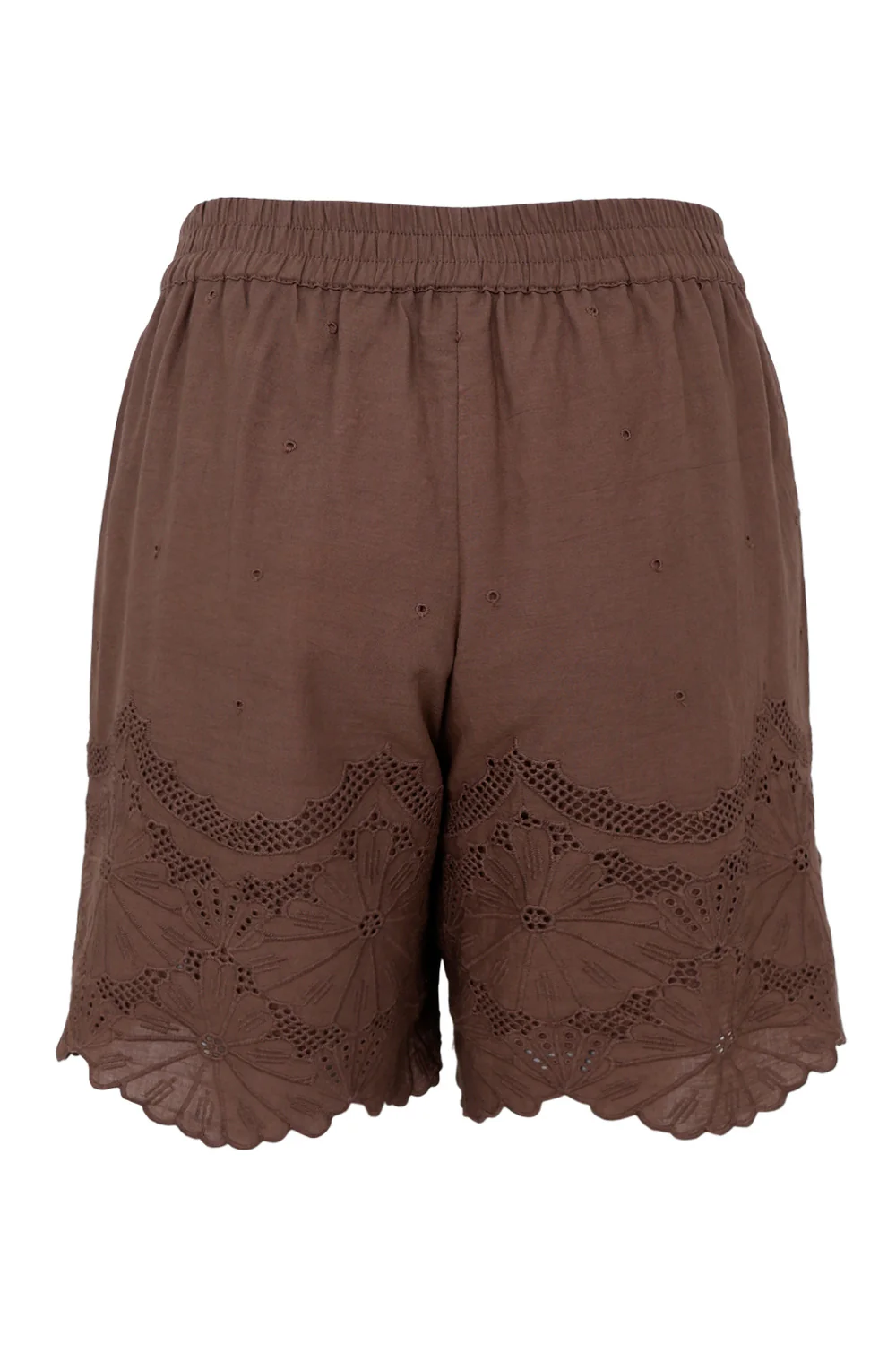 Agneta Lace Shorts | Espresso | Shorts fra Black Colour - Image 4