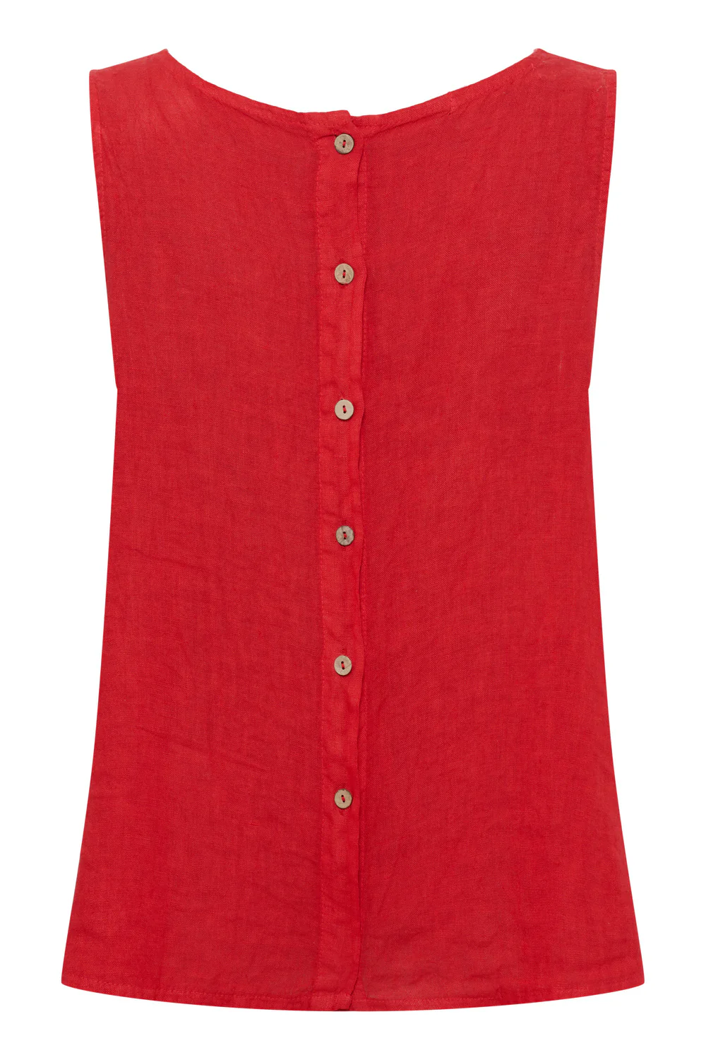 Alessia Linen Top | Inferno - Image 2