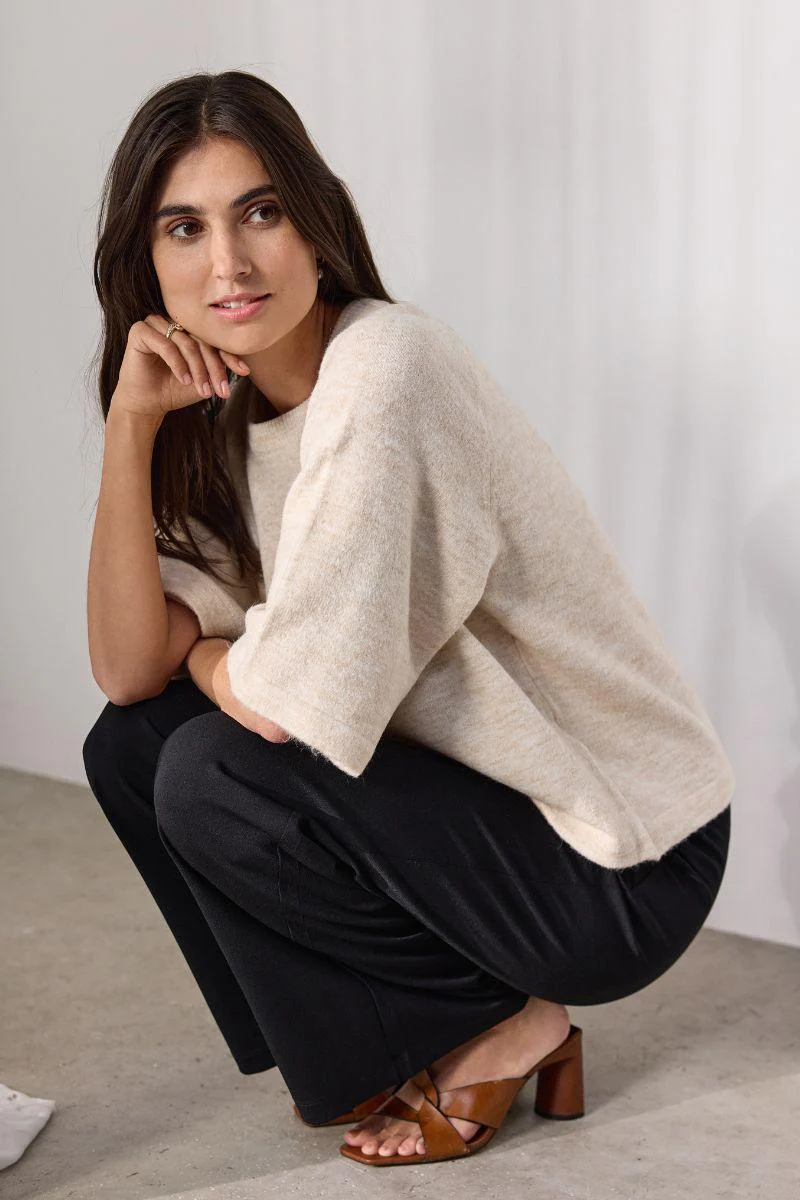 Alice Knit | Creme | Strik fra Statebird - Image 3