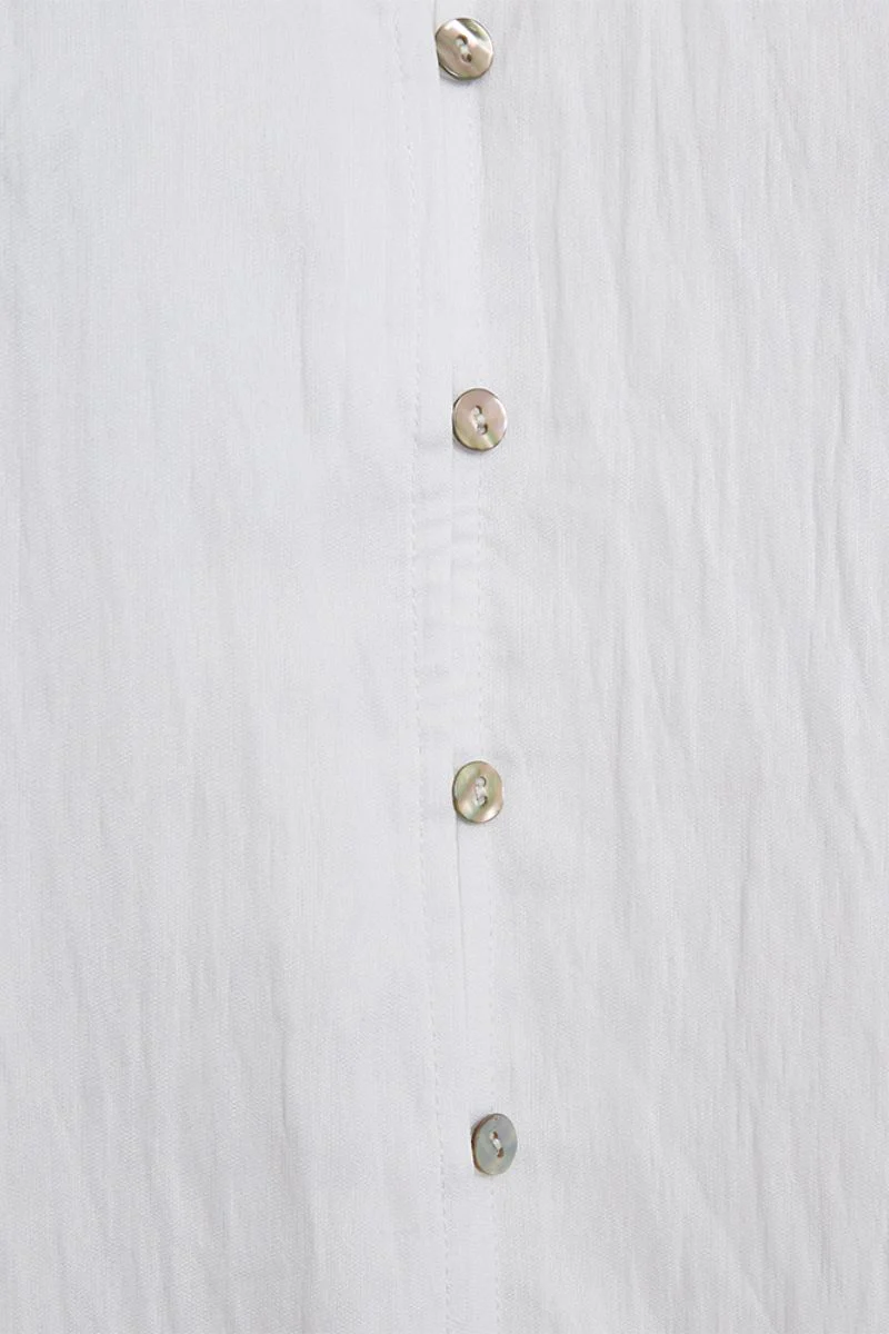 Ally Blouse 204376 | Brilliant White | Bluse fra Freequent - Image 5