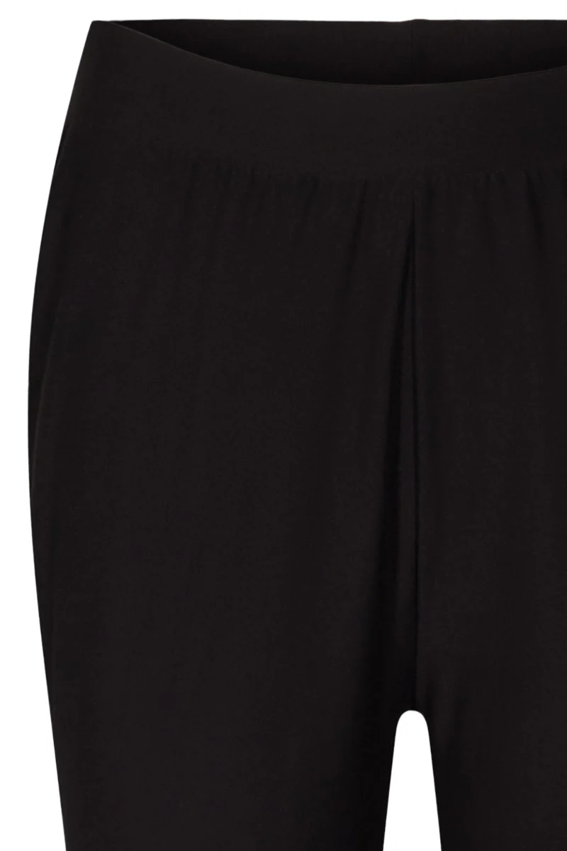 Alma Flaired Pants | Sort | Bukser med vide ben fra Liberté Essentiel - Image 4
