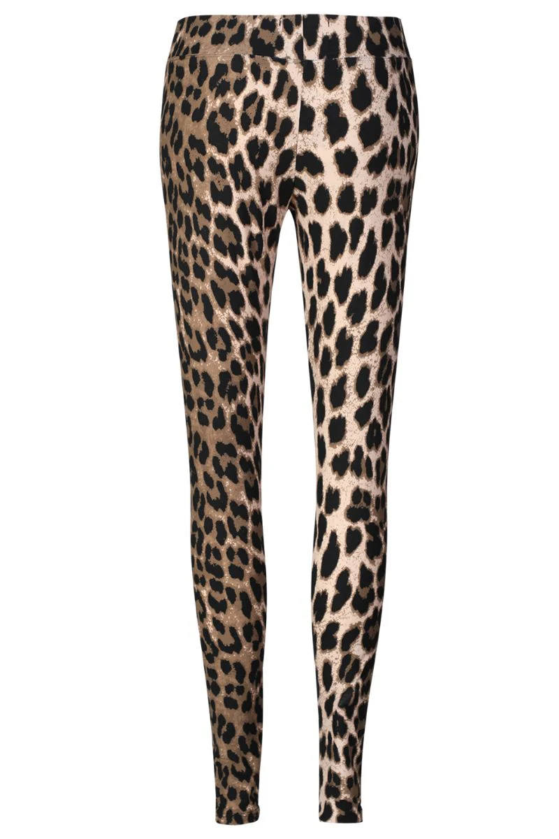 Alma Legging | Big Lux Leo Fossil | Leggings fra Liberté - Image 3