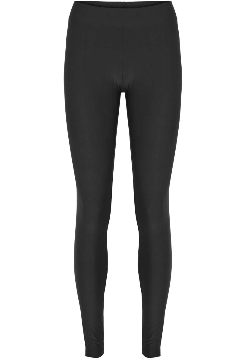 Alma Leggings | Black | Sorte bløde leggings fra Liberté - Image 2