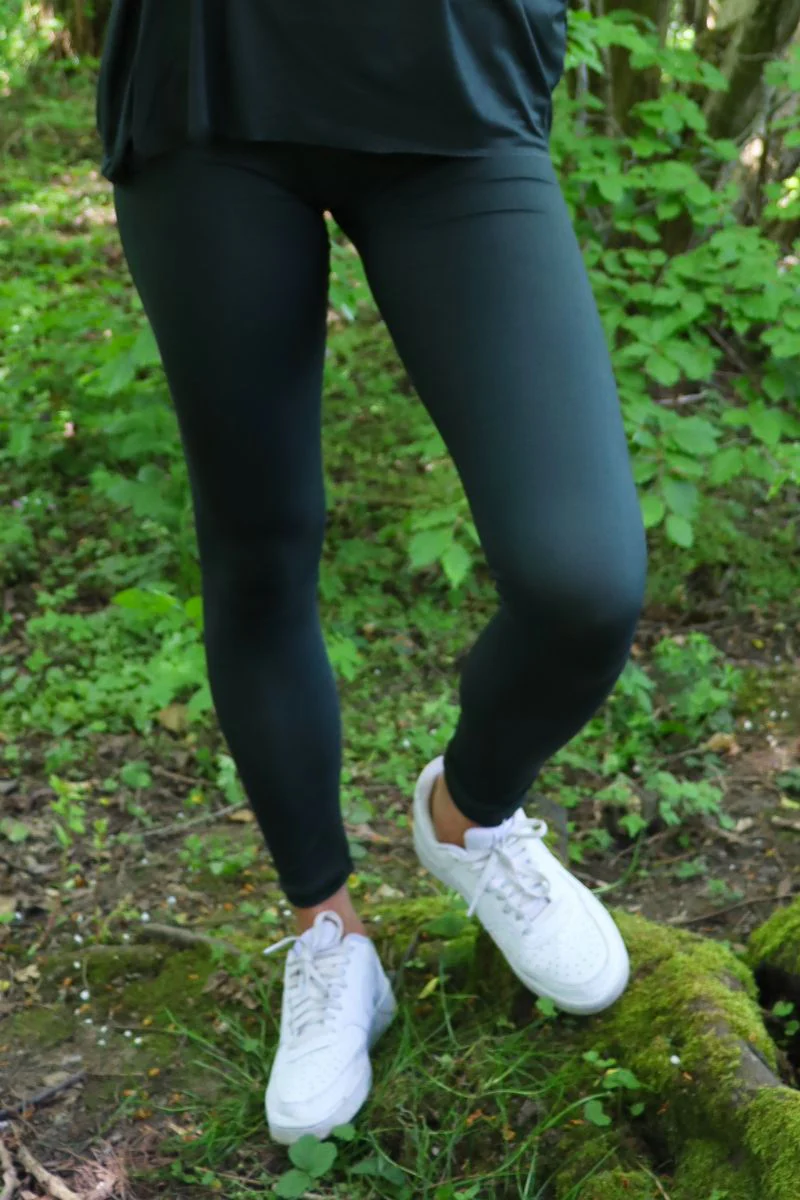 Alma Leggings | Dusty Army | Leggings fra Liberté - Image 8