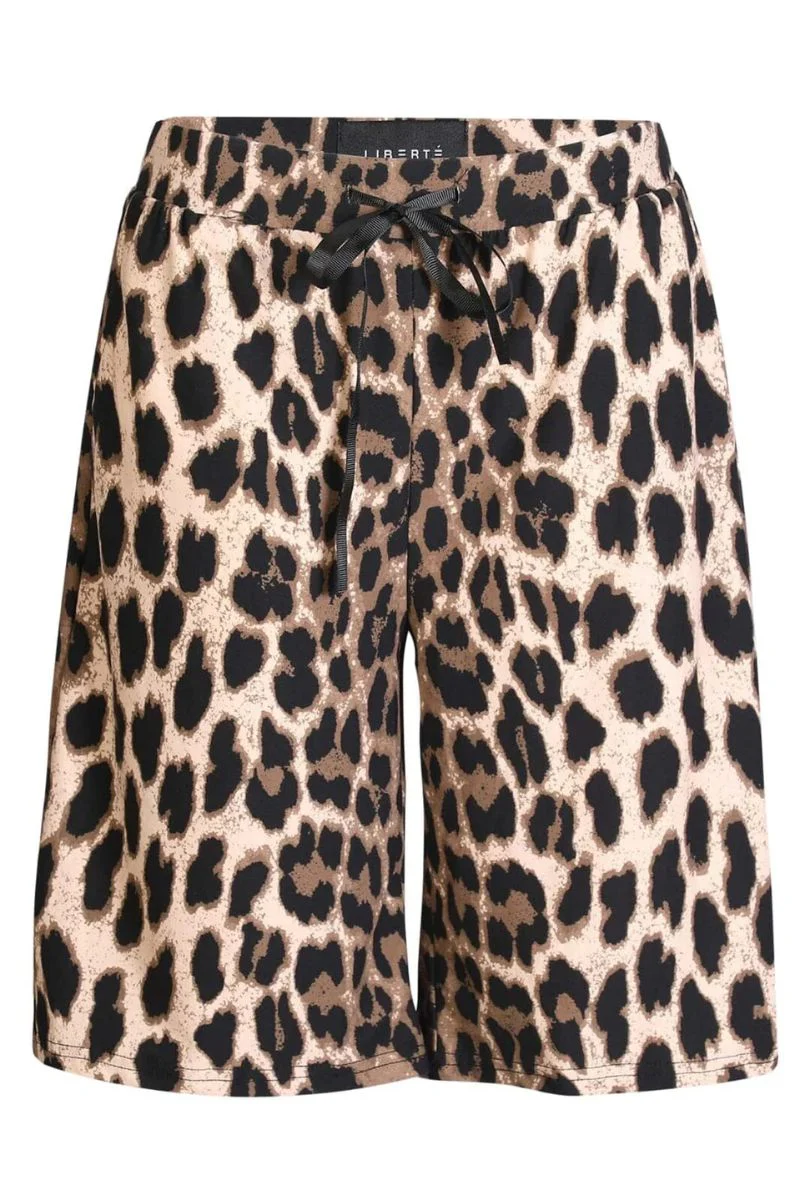 Alma Long Shorts | Big Lux Leo Fossil | Shorts fra Liberté