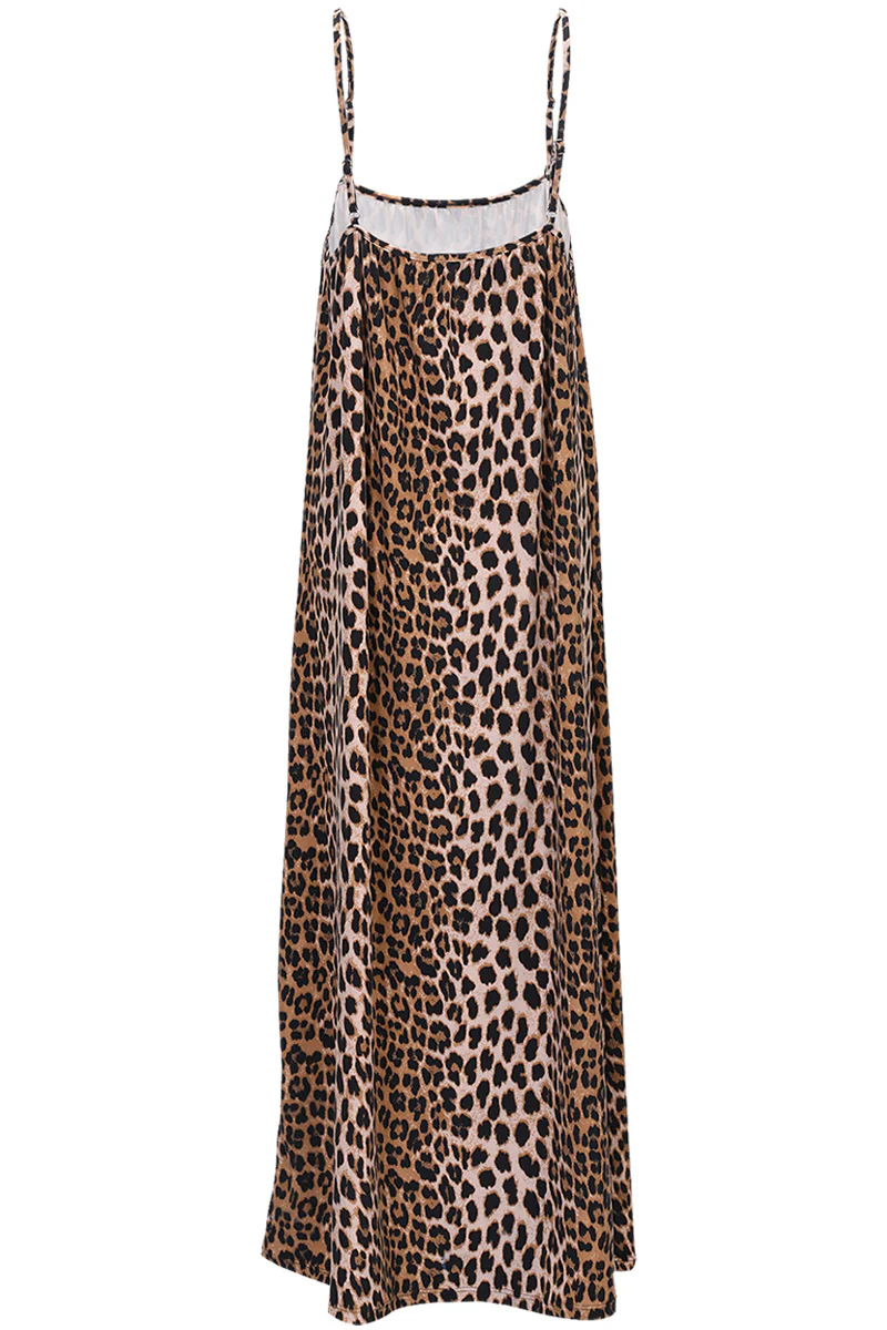 Alma Long Strap Dress | Lux Leo | Kjole fra Liberté - Image 6