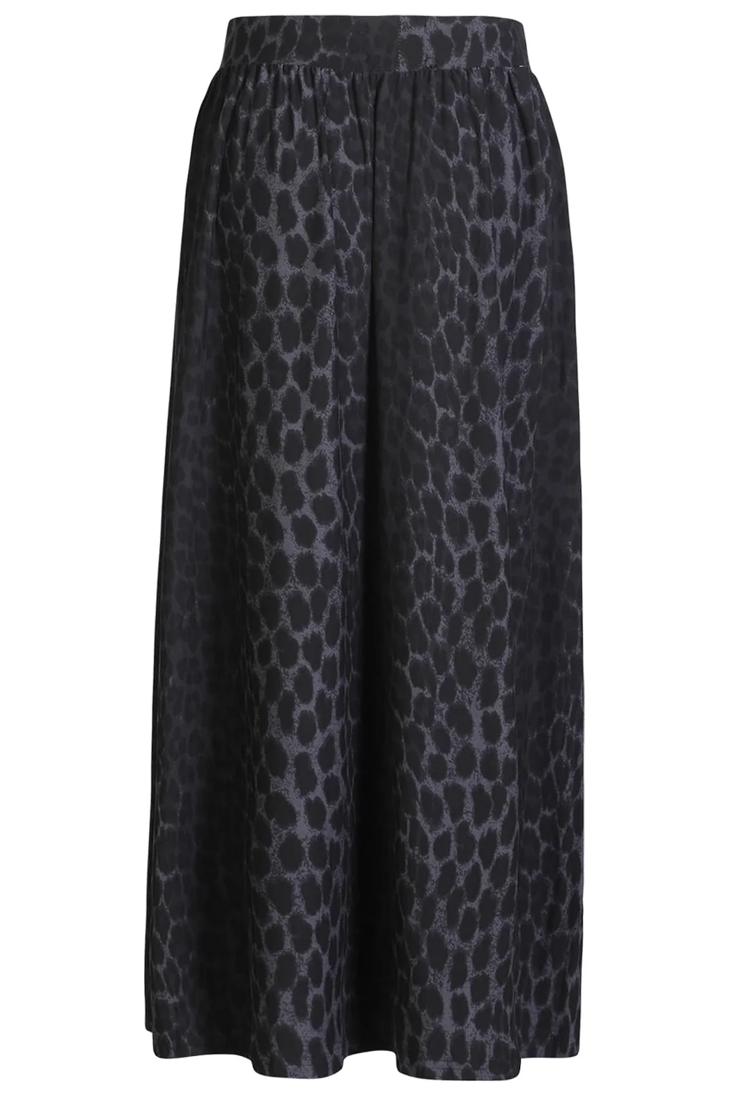 Alma Loose Skirt | Dark Grey Leo | Nederdel fra Liberté - Image 4