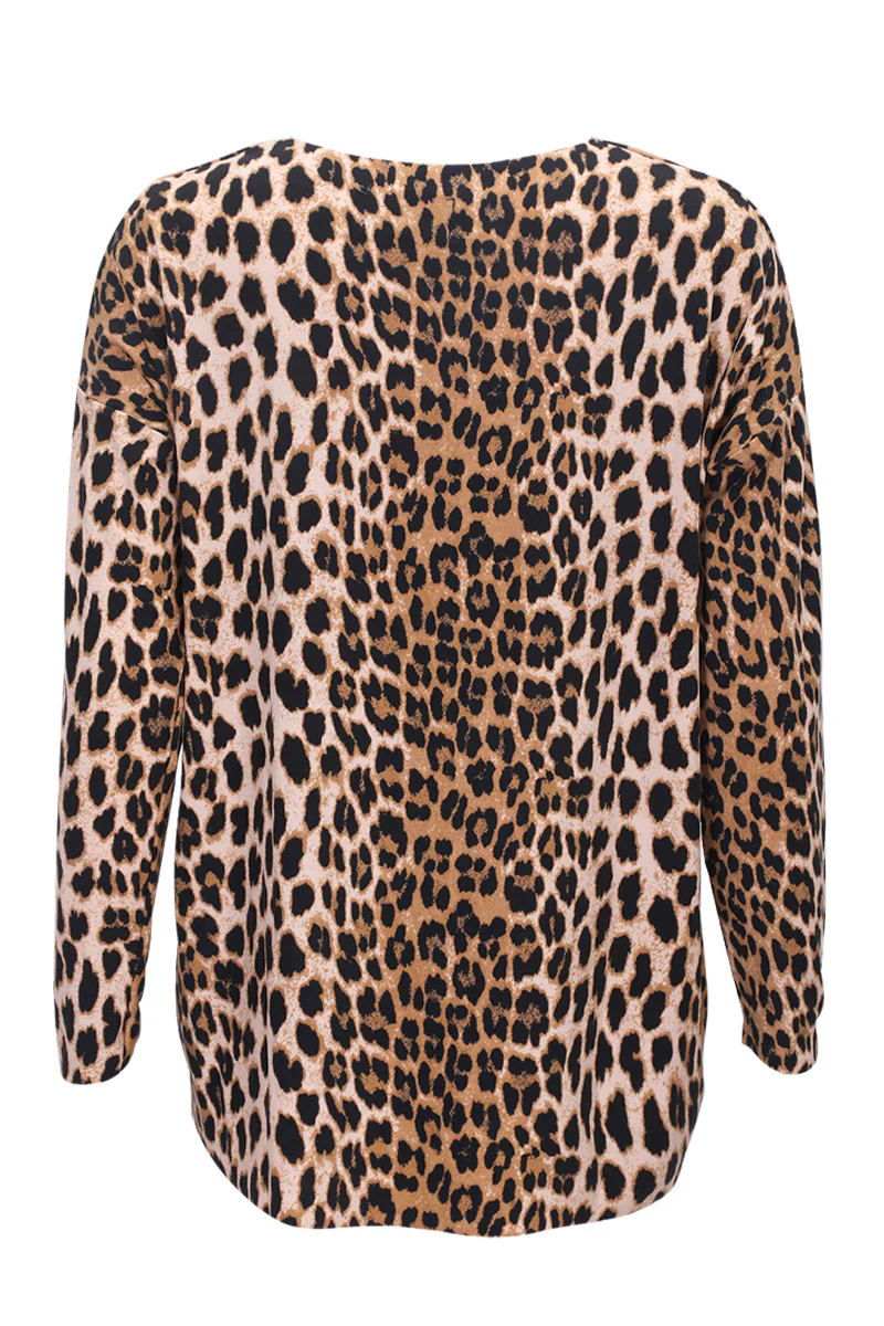Alma Ls Top | Lux Leo | Bluse fra Liberté - Image 4