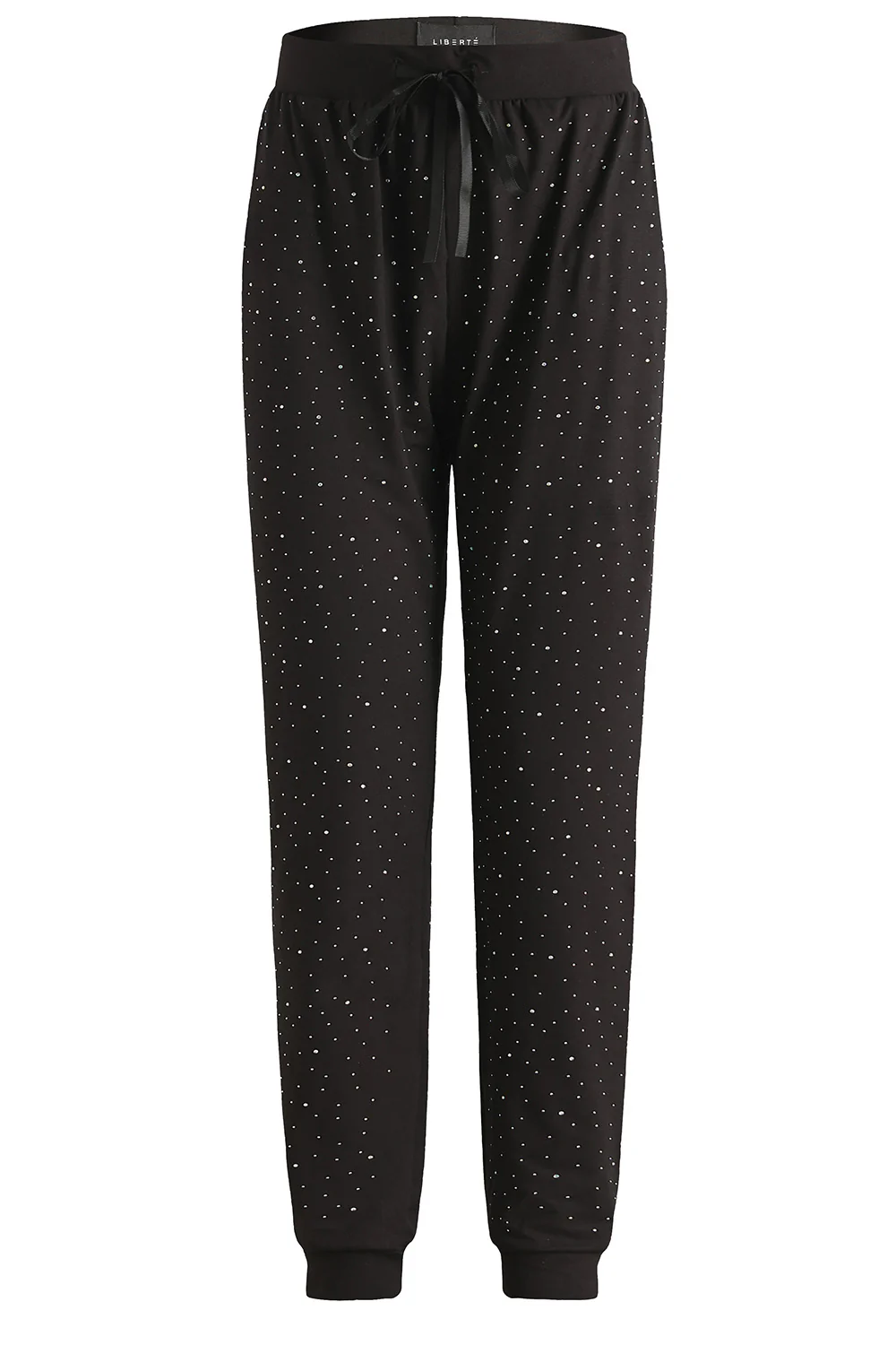 Alma Pants | Black Simili  (klare sten) | Bukser fra Liberté