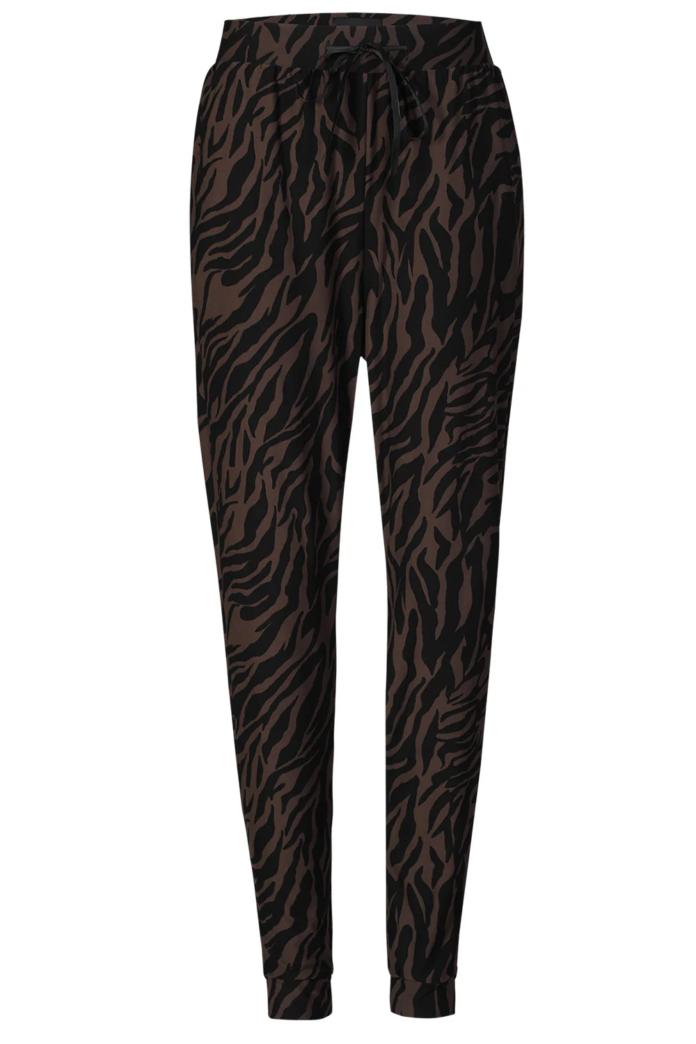 Alma Pants | Dark Brown Zebra | Bukser fra Liberté - Image 2