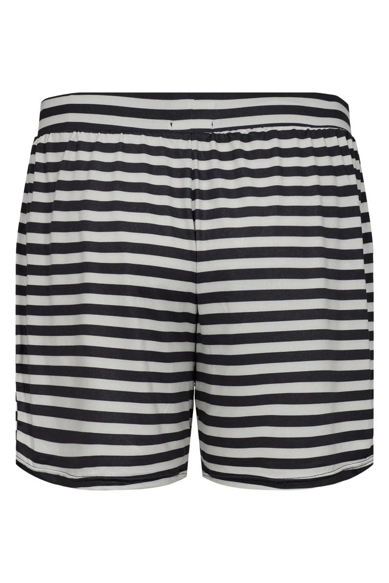 Alma Shorts | Black Creme Stripe | Shorts  fra Liberté - Image 8