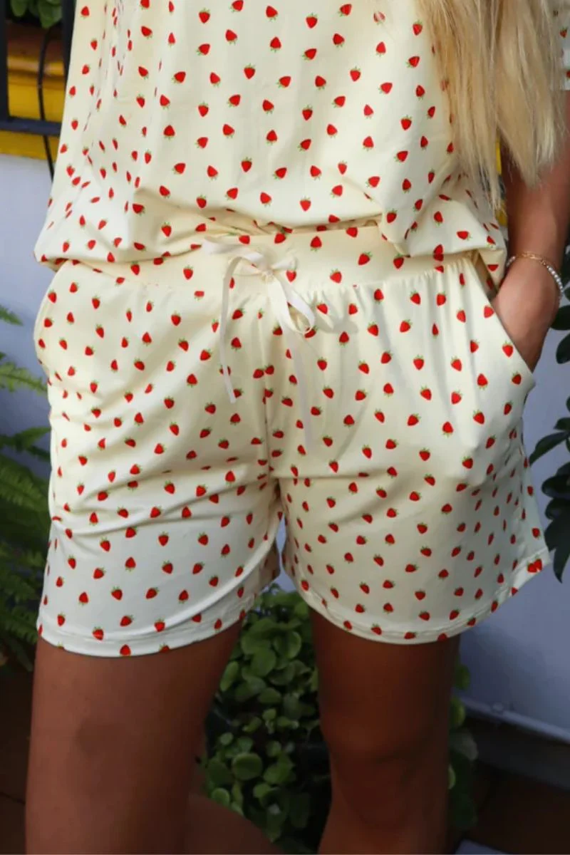 Alma Shorts | Creamy Strawberry | Shorts fra Liberté - Image 2