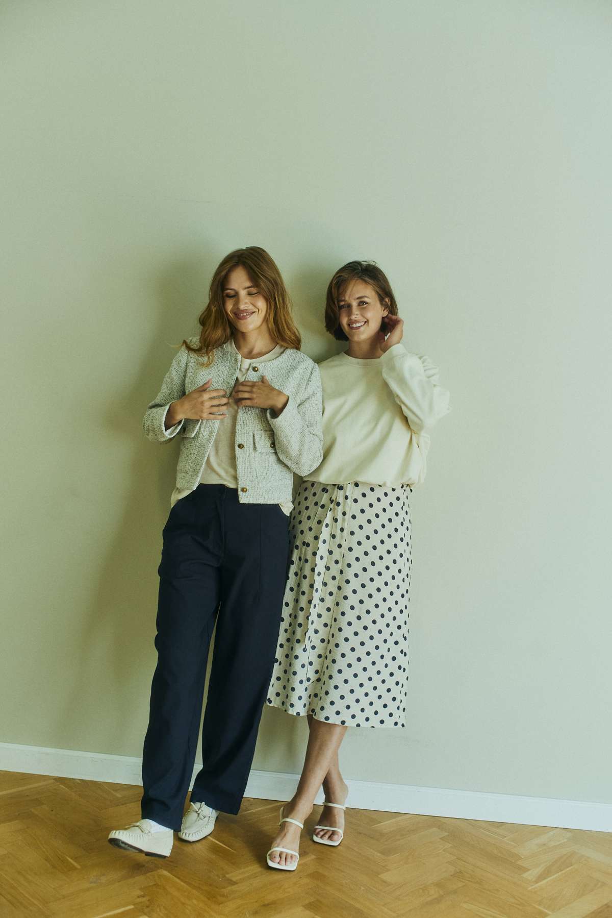 Alma Skirt 207682 | Moonbeam W. Navy Blazer | Nederdel fra Freequent - Image 7