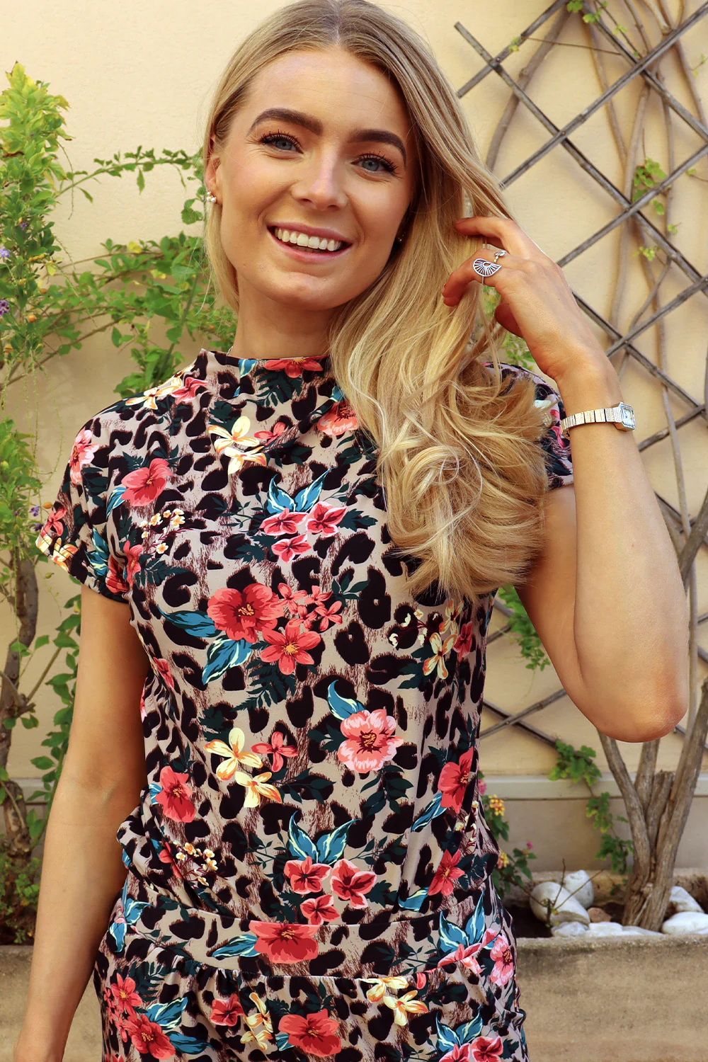 Alma Top | Leo Floral | Bluse fra Liberté - Image 2