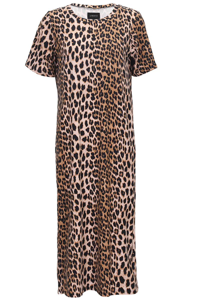 Alma Tshirt Dress | Lux Leo | Kjole fra Liberté - Image 2