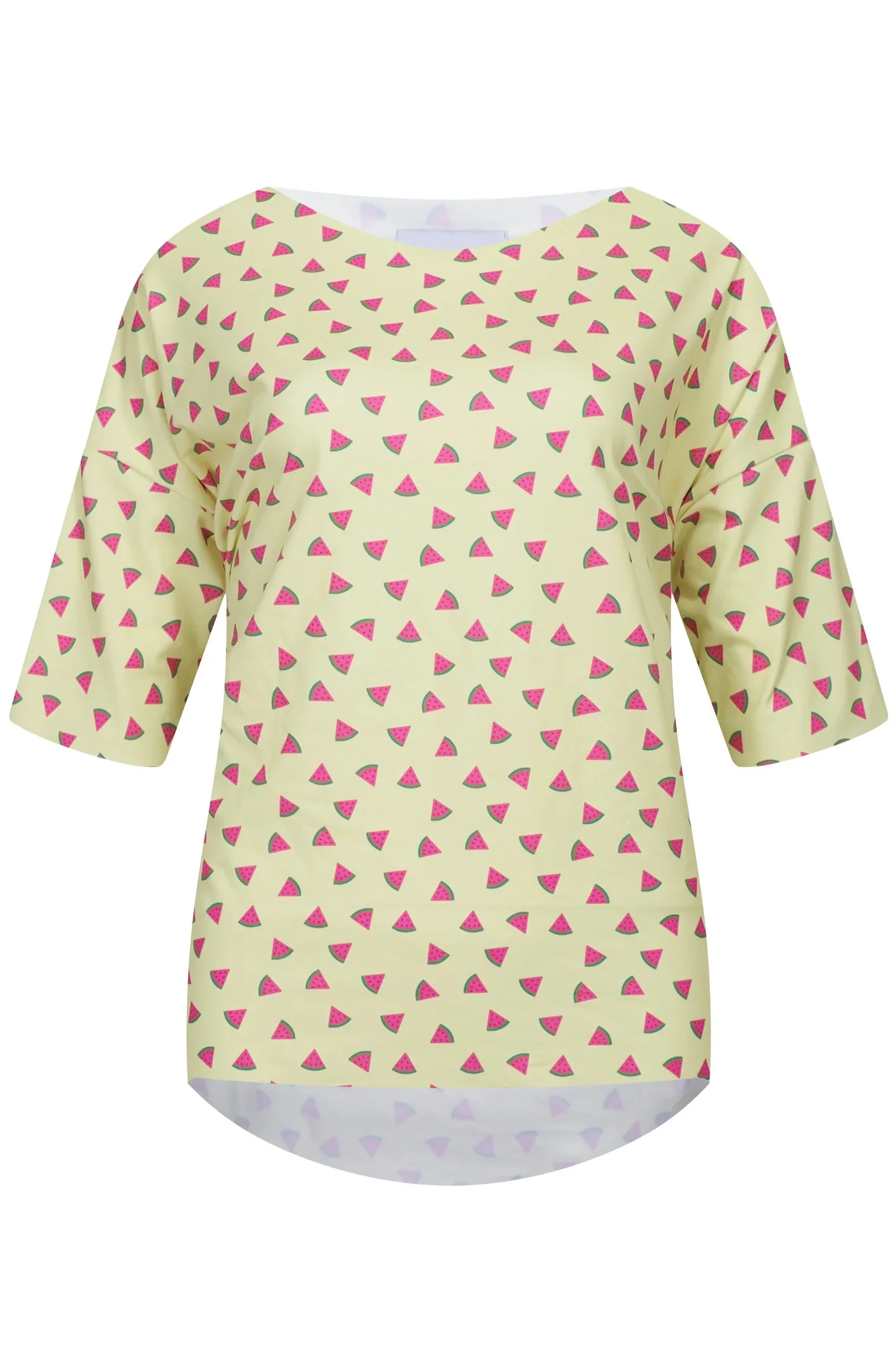 Alma Tshirt | Yellow Watermelon | TShirt fra Liberté - Image 2