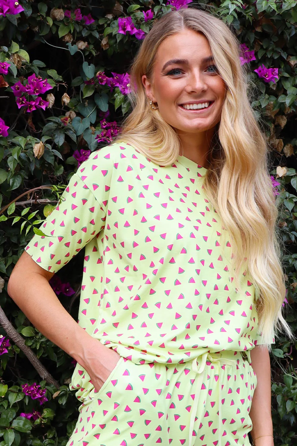 Alma Tshirt | Yellow Watermelon | TShirt fra Liberté - Image 4