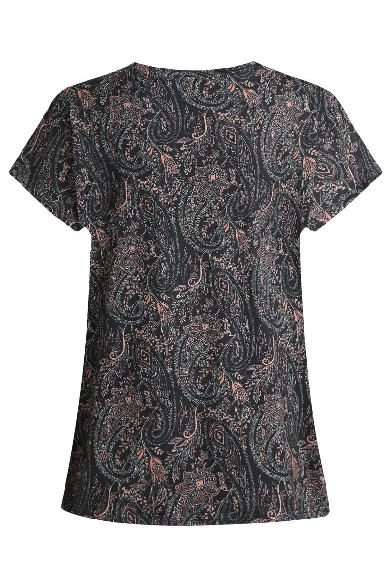 Alma U Tshirt | Night Sky Paisley | TShirt fra Liberté - Image 4