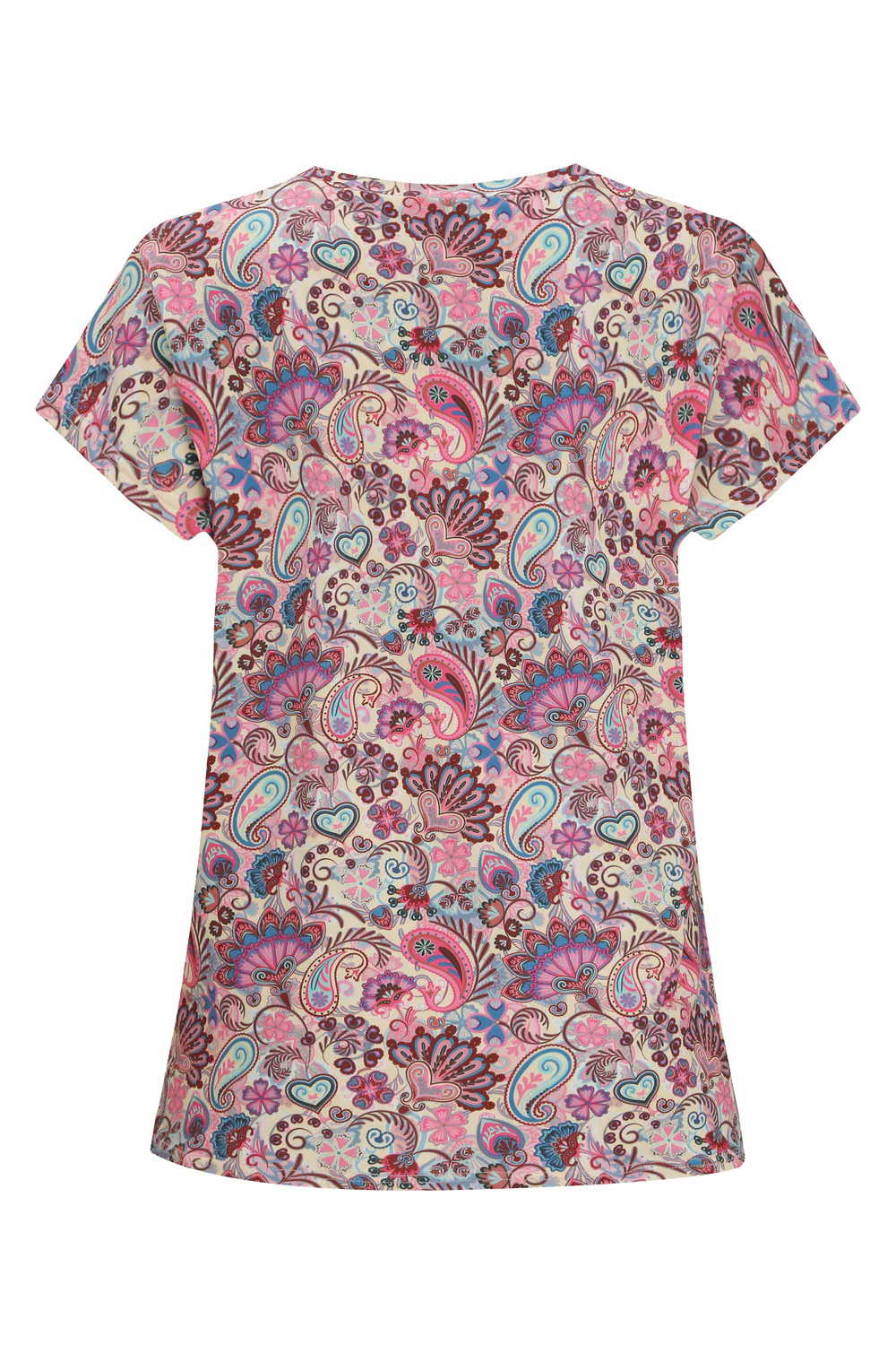 Alma U Tshirt | Pink Paisley | T-Shirt fra Liberté - Image 4