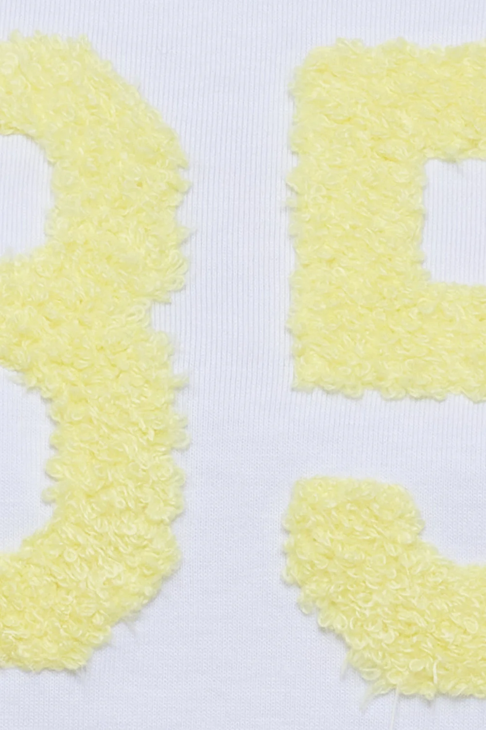 Alvera Tee T-shirt | White/Yellow - Image 3