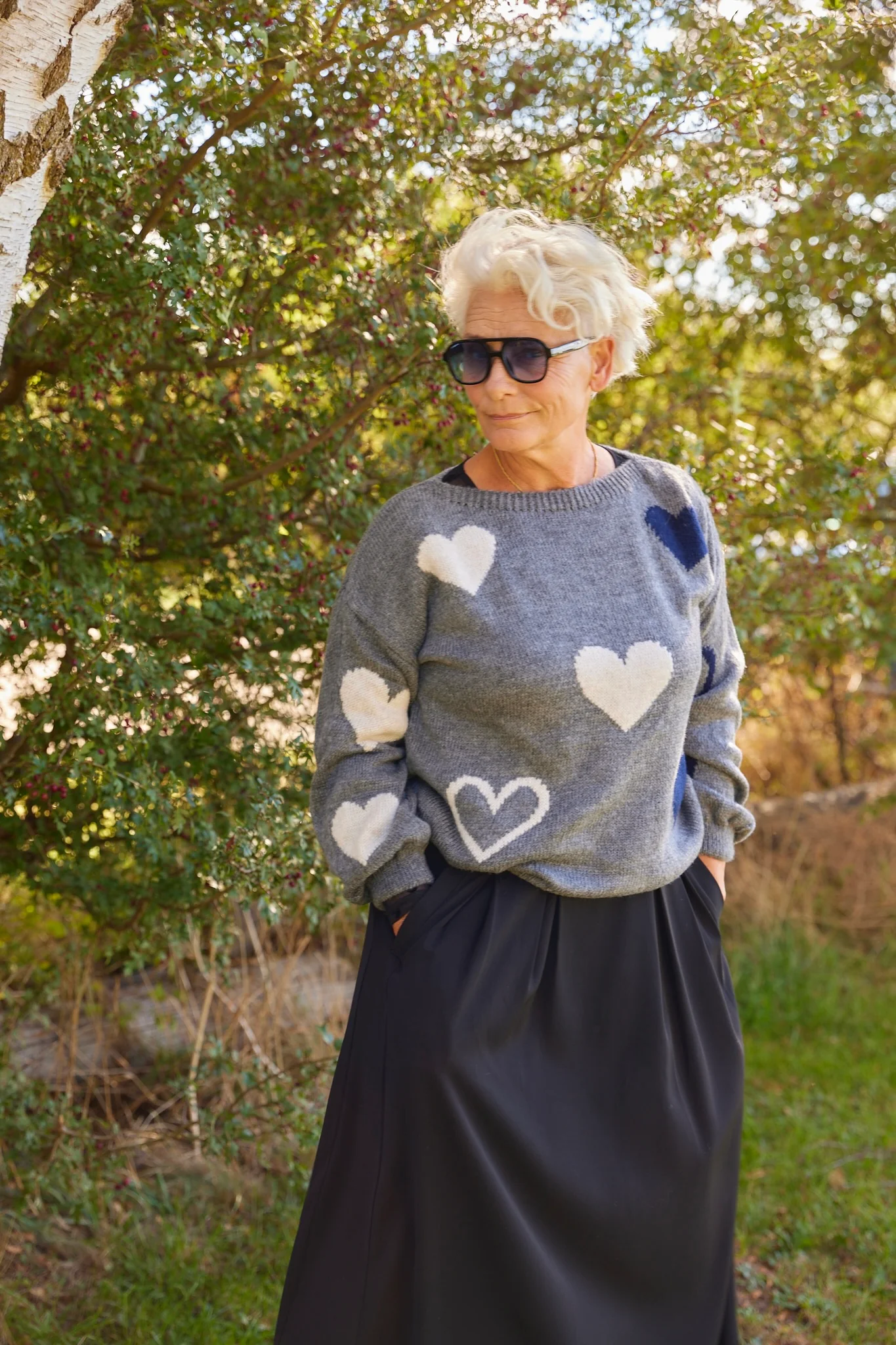 Amarante Knit | Dark Grey | Strik fra Marta du Chateau - Image 3