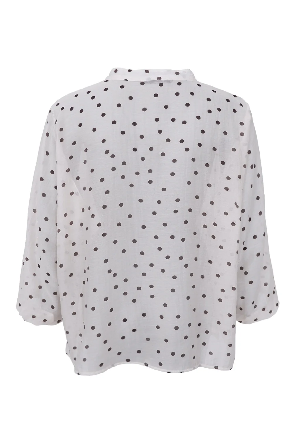 Amila Shirt | Off White | Bluse fra Black Colour - Image 2