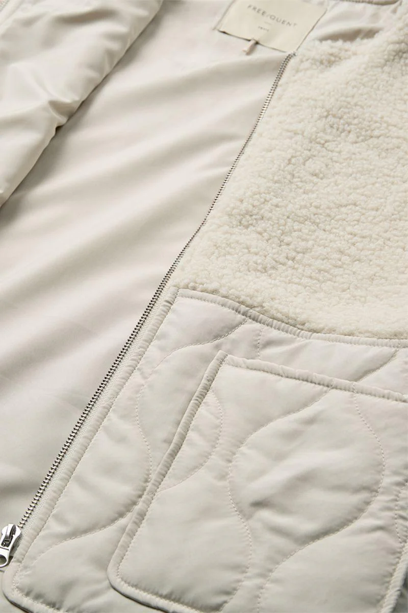 Amra Jacket 207550 | Moonbeam | Jakke fra Freequent - Image 4
