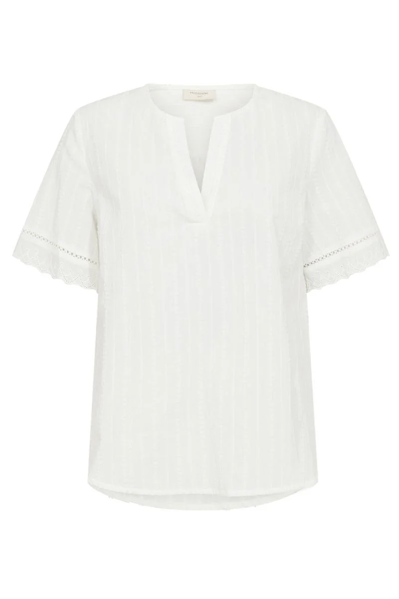 Ane Blouse 207617 | Star Off-White | Bluse fra Freequent - Image 2