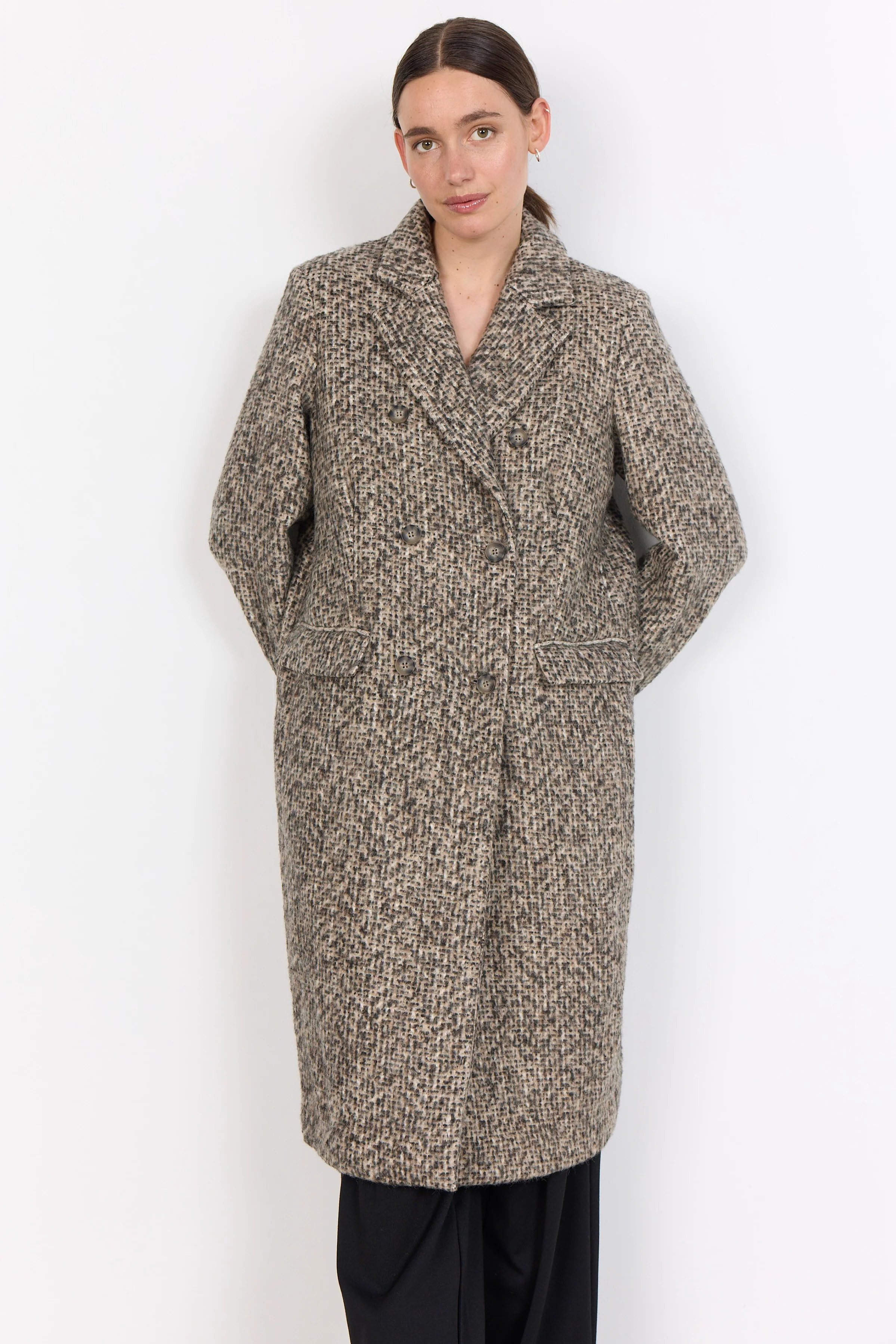 Archie Wool Coat | Brun | Frakke fra French Laundry - Image 13
