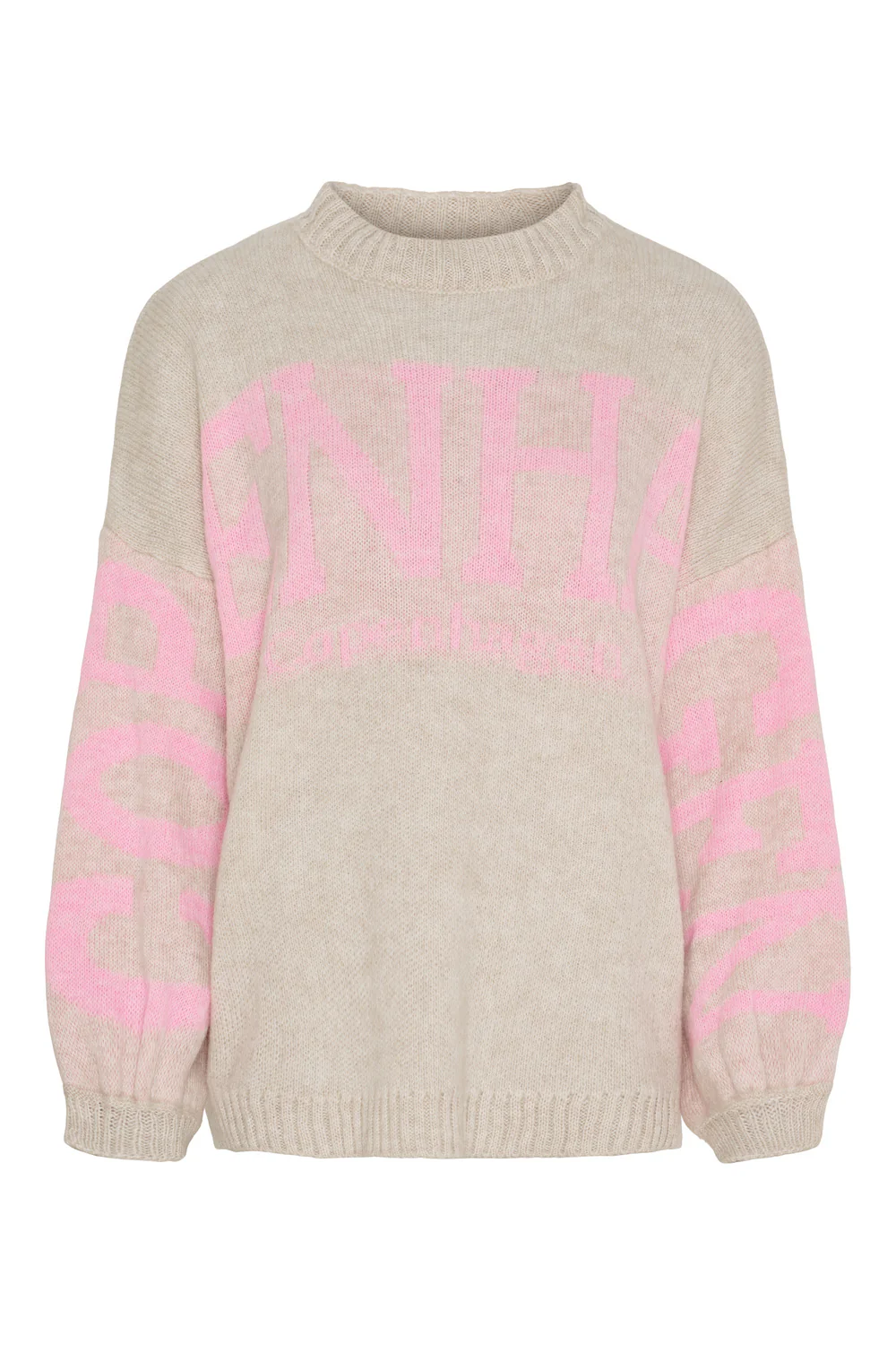 Aria Knit | Beige/Pink | Strik fra Marta du Chateau