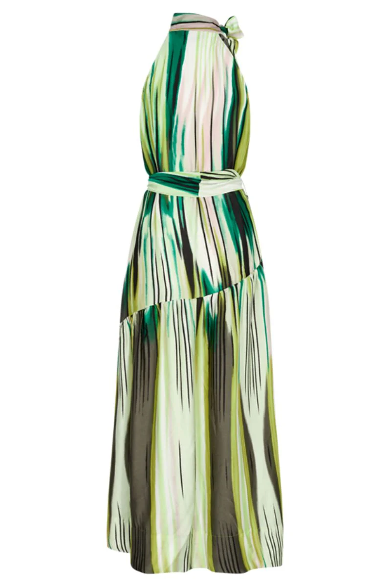 Asla Dress | Verdant Green w. Jet Stream | Kjole fra Copenhagen Muse - Image 3