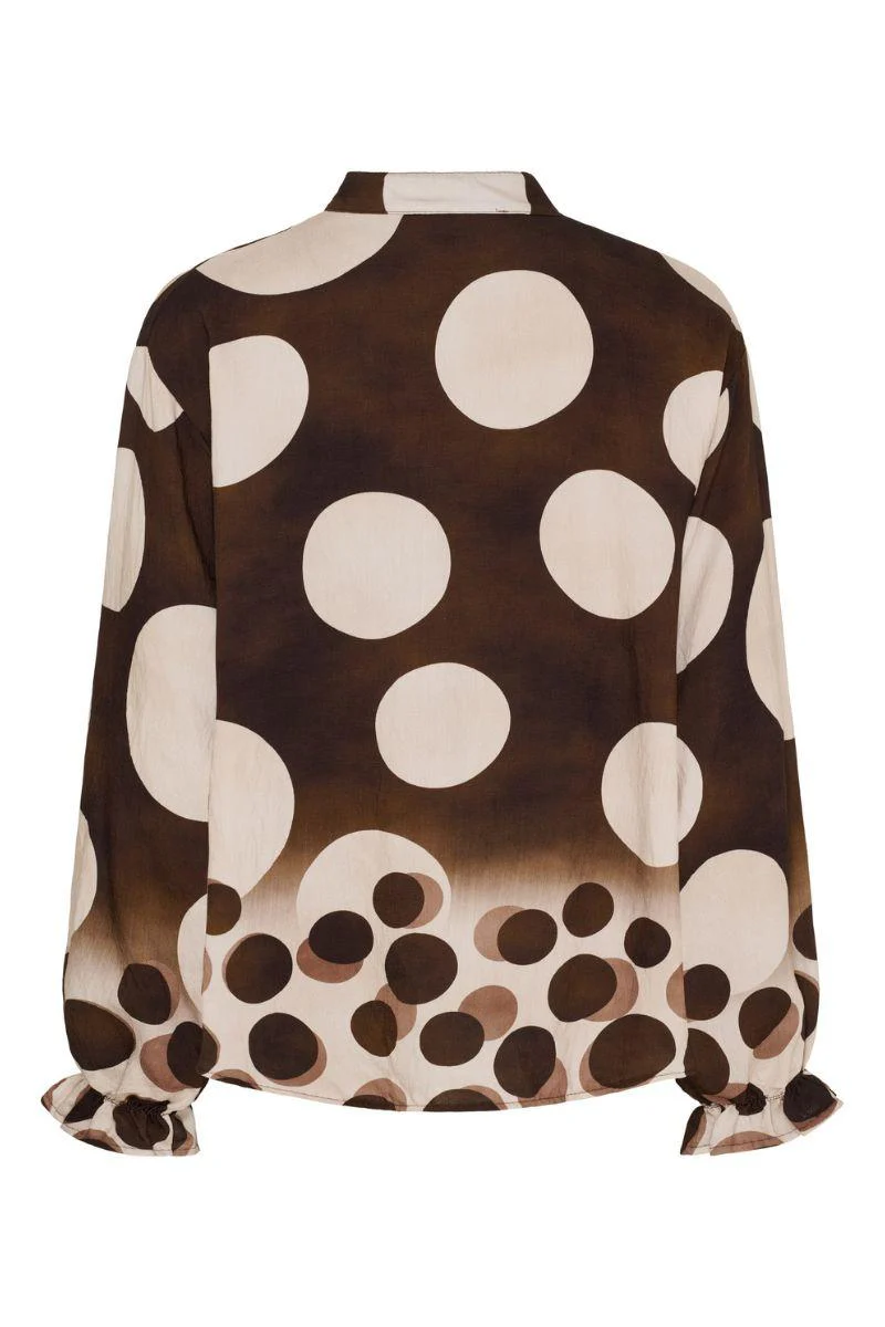 Aspen Shirt | MarroneEZ552DB | Skjorte fra Marta du Chateau - Image 2