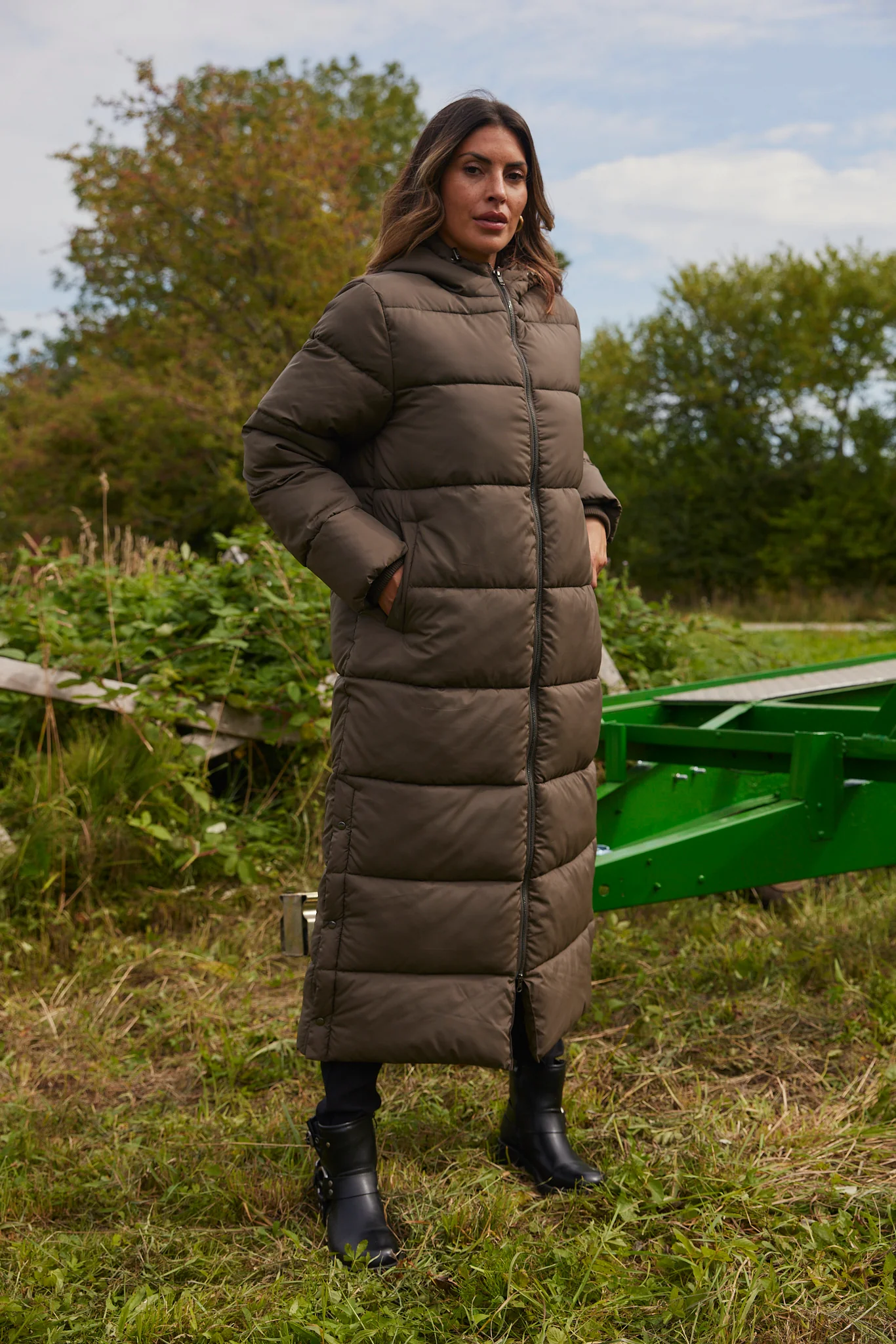 Asta Coat | Morel | Frakke fra French Laundry