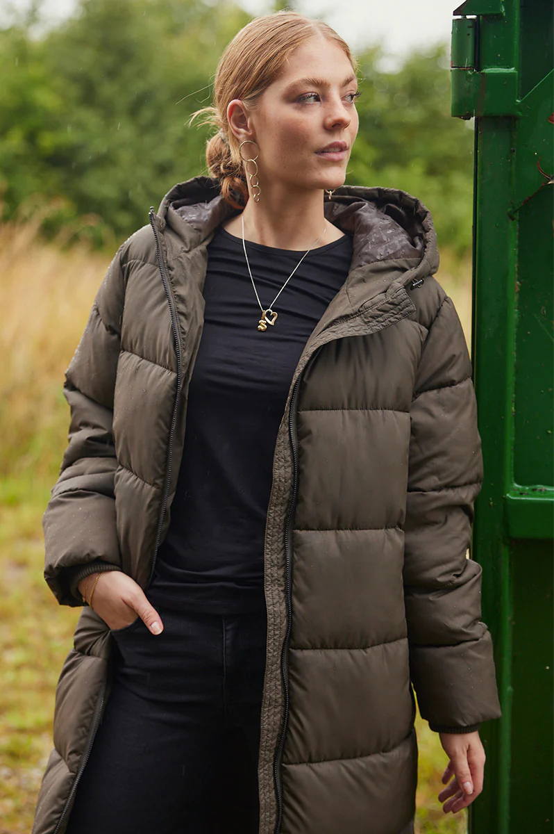 Asta Coat | Morel | Frakke fra French Laundry - Image 11
