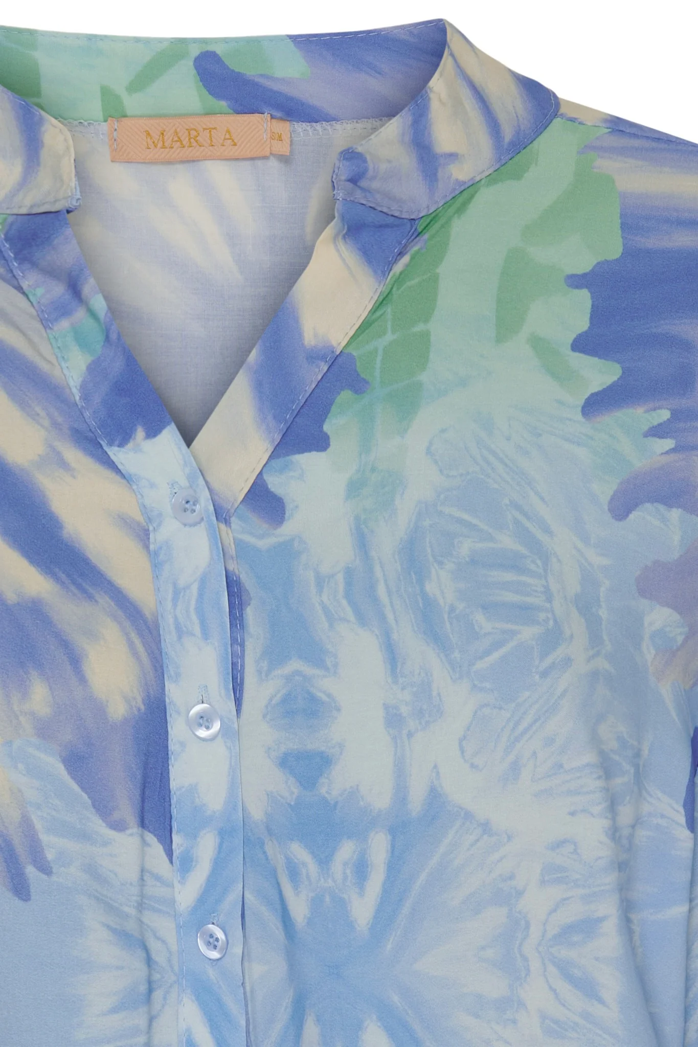 Astrid Shirt | Jeans lh5357dbm2 | Skjorte fra Marta du Chateau - Image 2