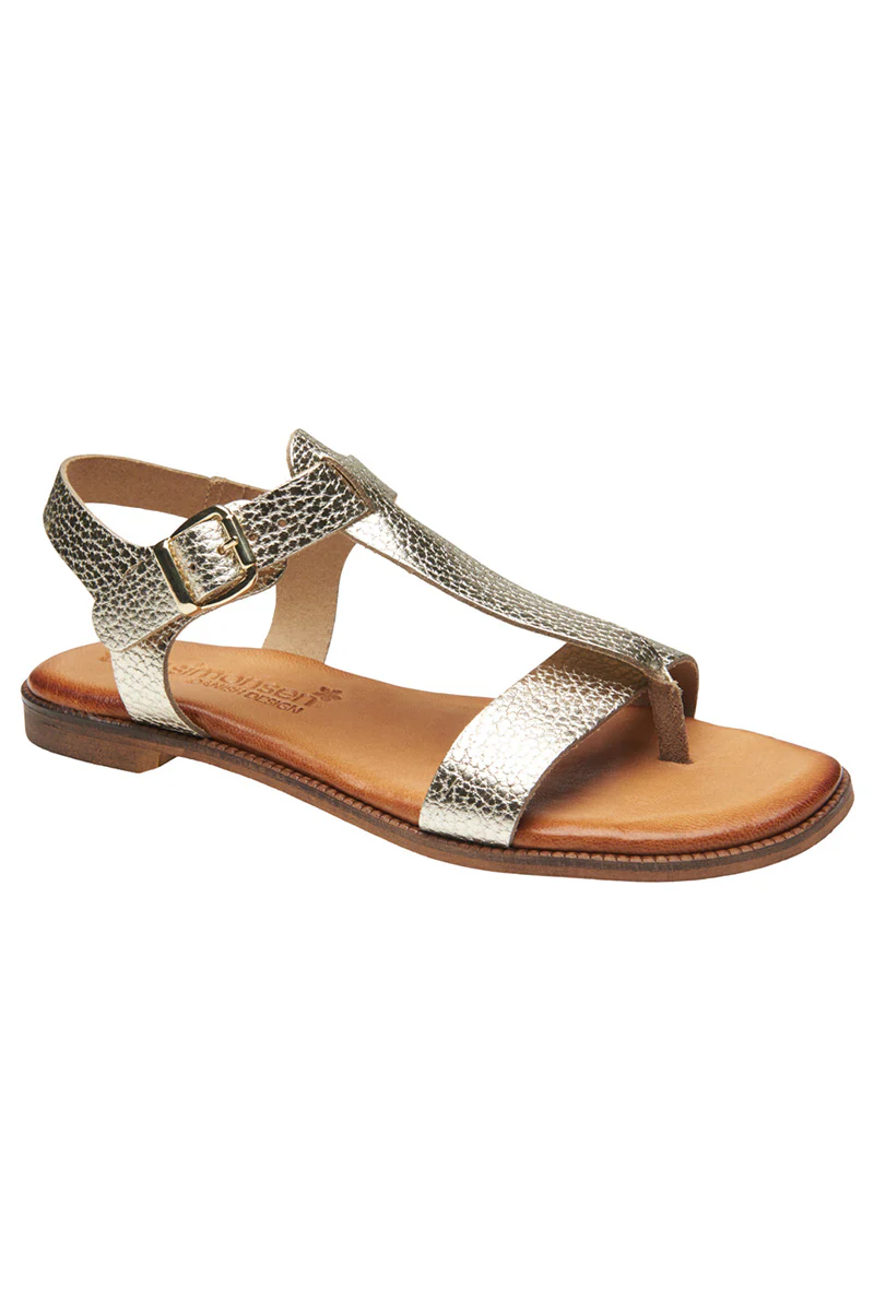 Athena Platino | Gold | Sandaler fra Tim & Simonsen - Image 2