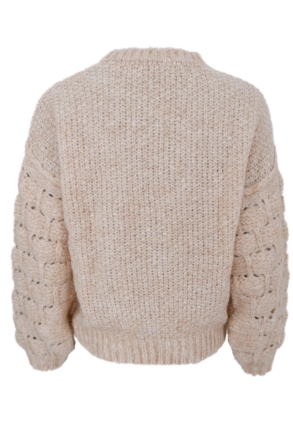 Aurora Knit | Wheat | Strik fra Black Colour - Image 4