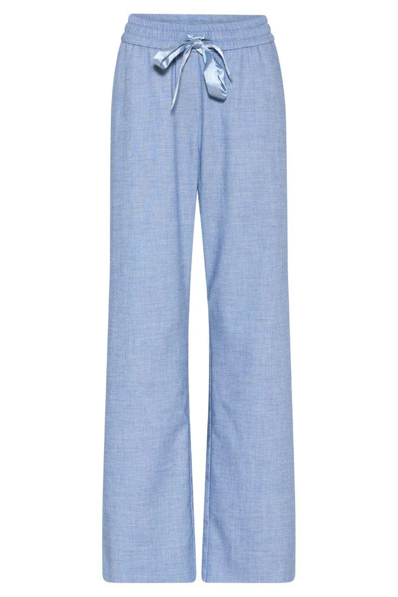 Bali long wide leg | VintagBlue | Bukser fra Gustav - Image 2
